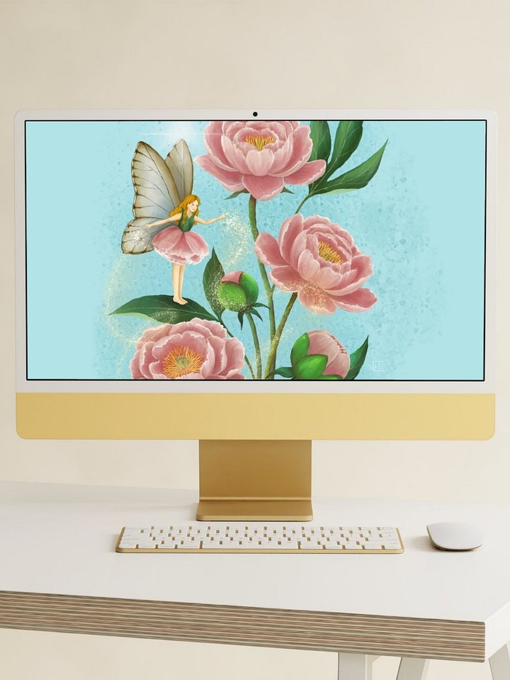 Peony Fairy Magic Wallpaper and Animated Screensaver product image (1)