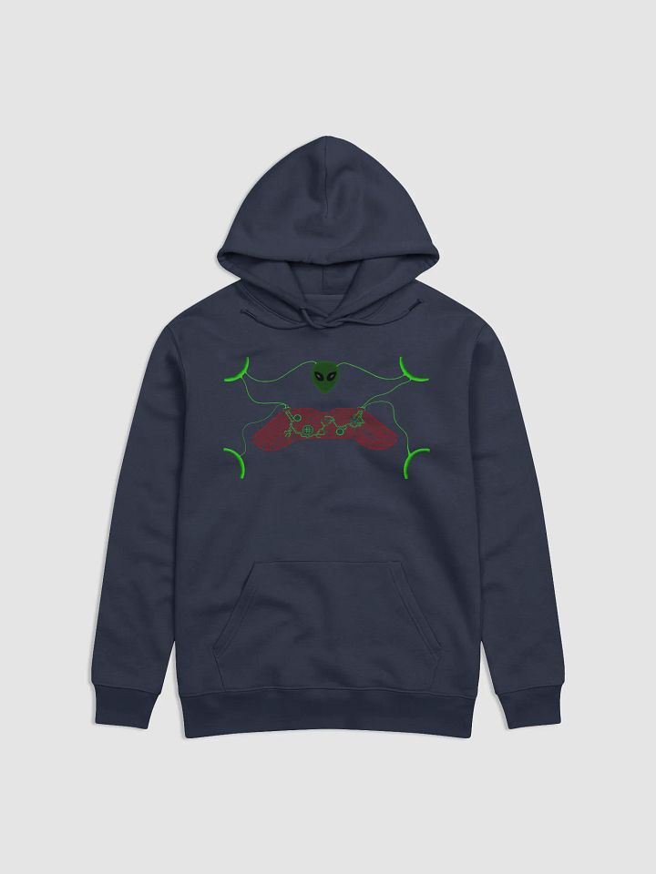 Neon Alien Gaming Hoodie product image (1)