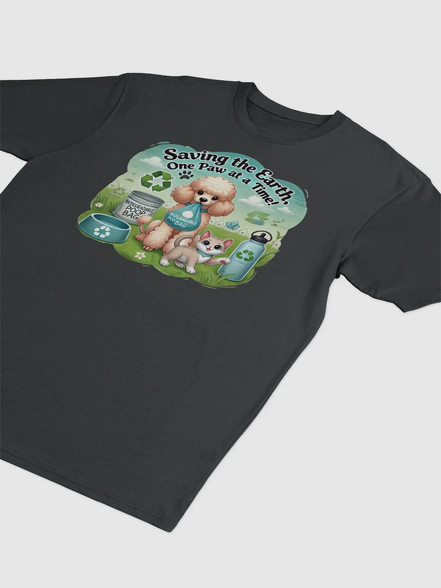 Eco-Friendly Pet Care Cartoon Tee product image (3)