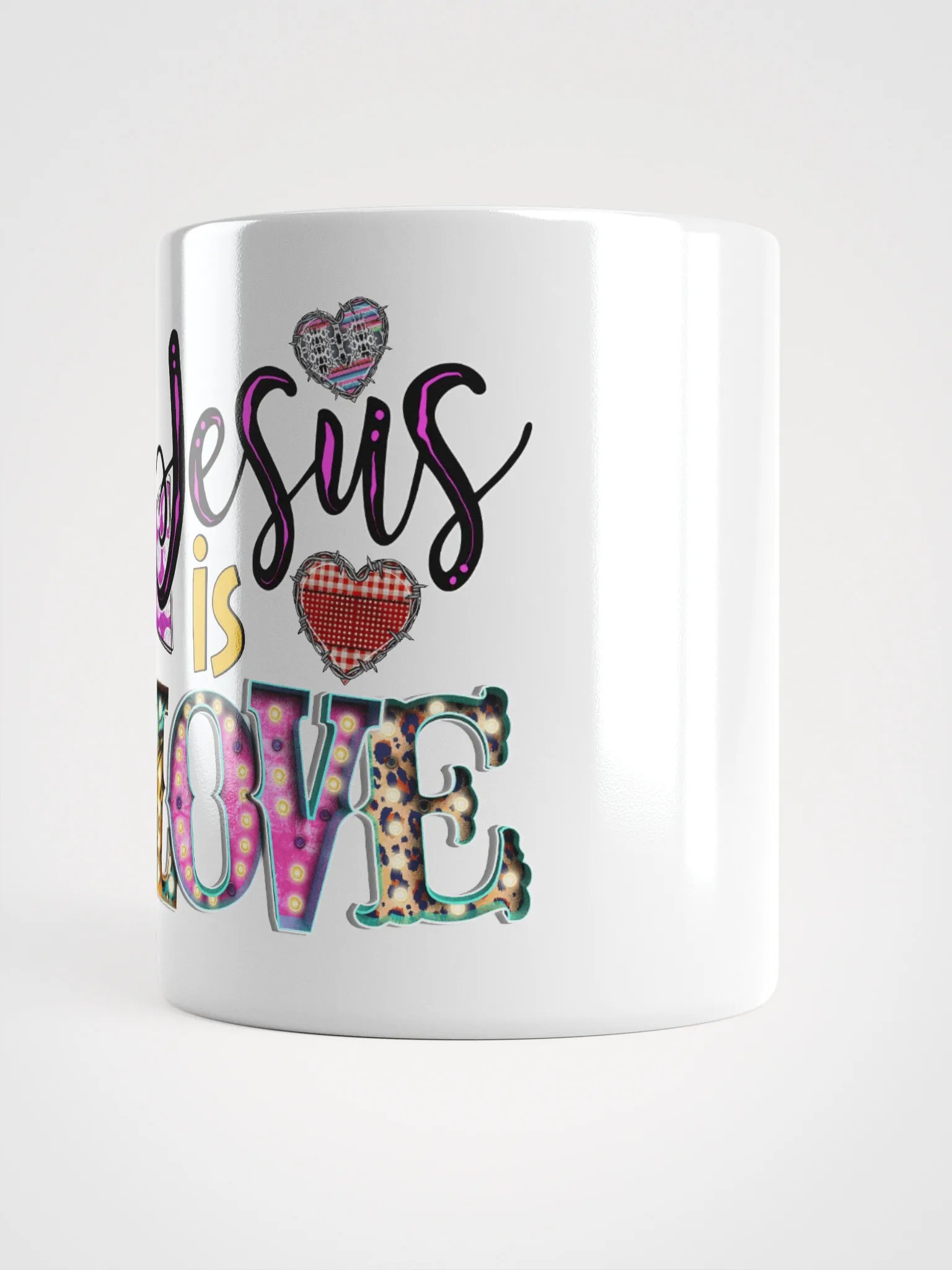 Jesus Is Love - White Mug product image (3)