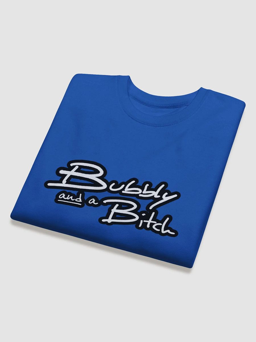 Bubbly and a B*tch (lined design) Printed Premium Cotton Crewneck product image (24)