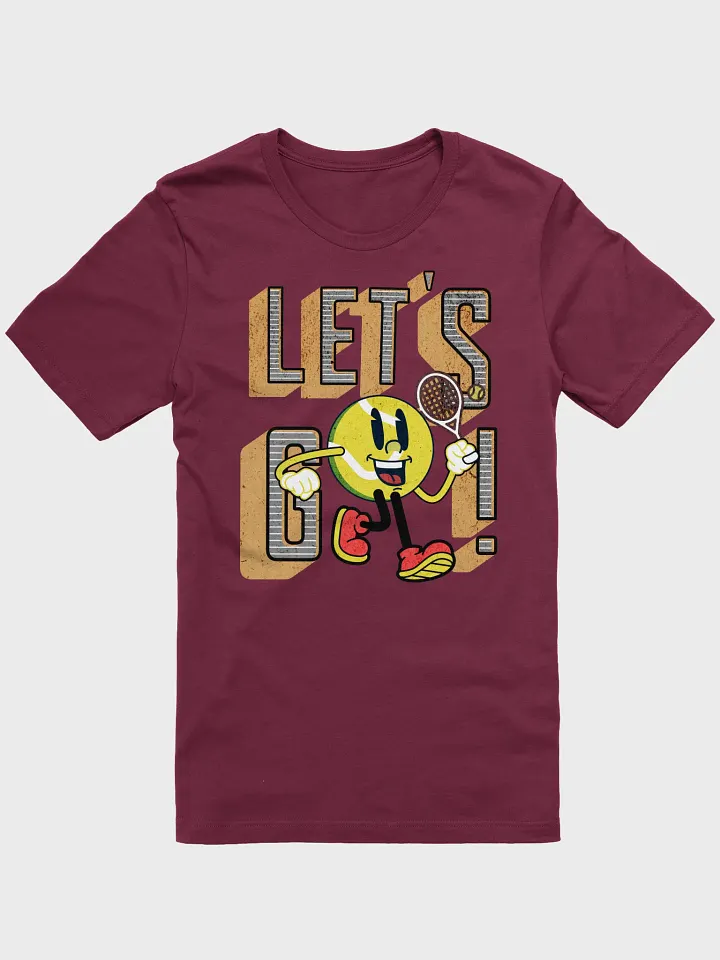 Lets Go Mascot Tennis Ball Vintage T-Shirt product image (4)