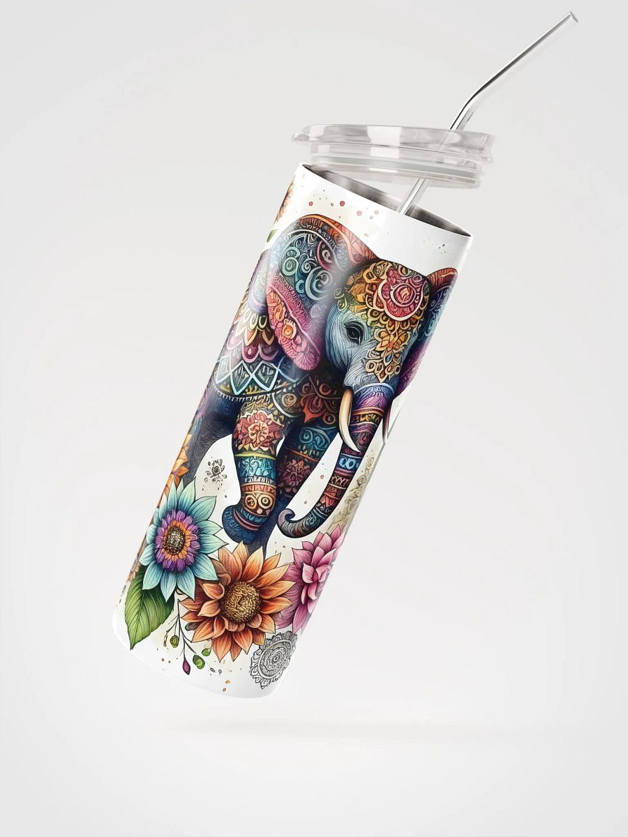 Exotic Elephant Stainless Steel Tumbler product image (3)