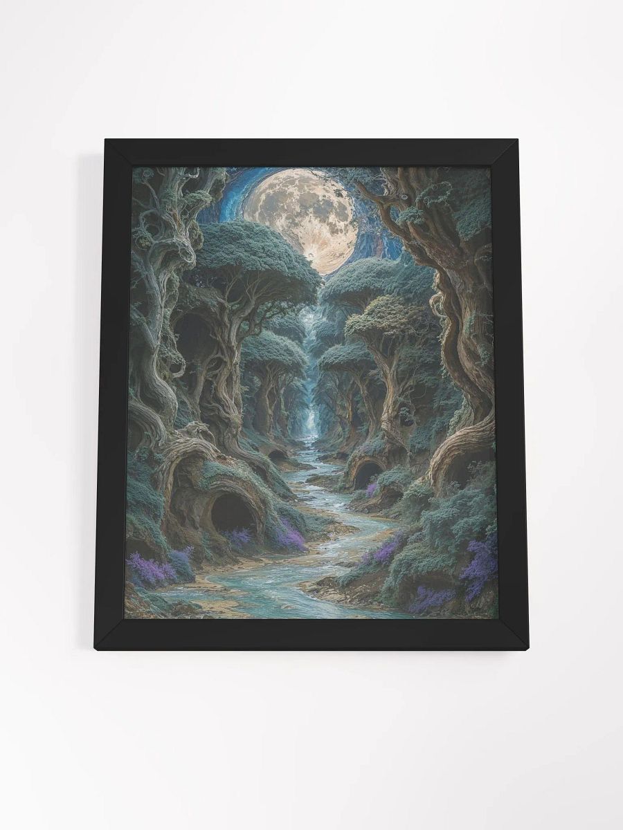 Fantasy Forest Stream Framed Print product image (4)
