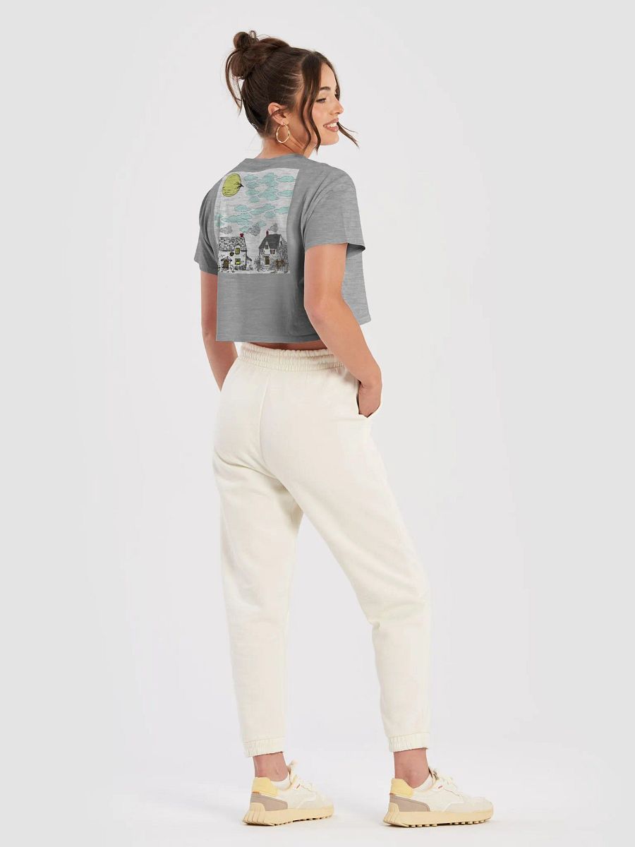 Moonlit Village Crop Top product image (53)