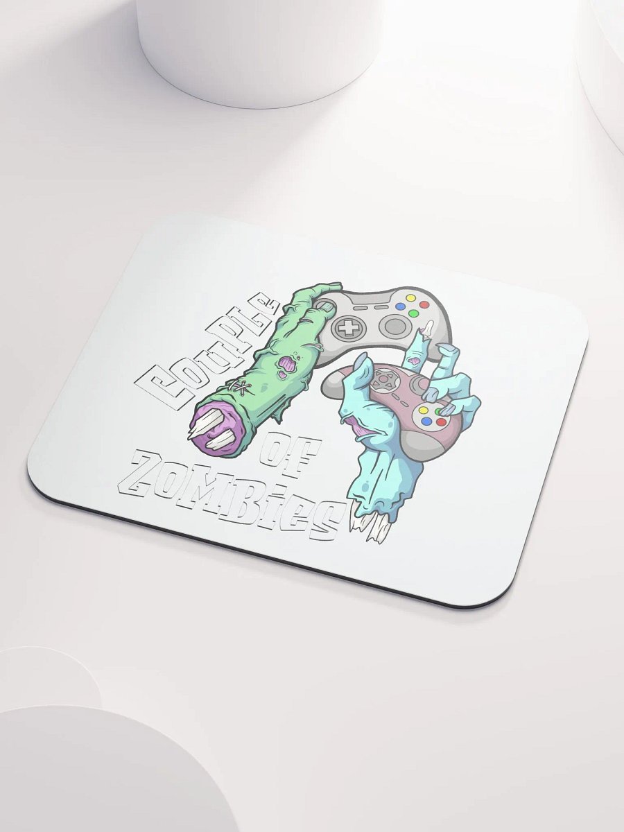 Couple of Zombies Mouse Pad product image (3)