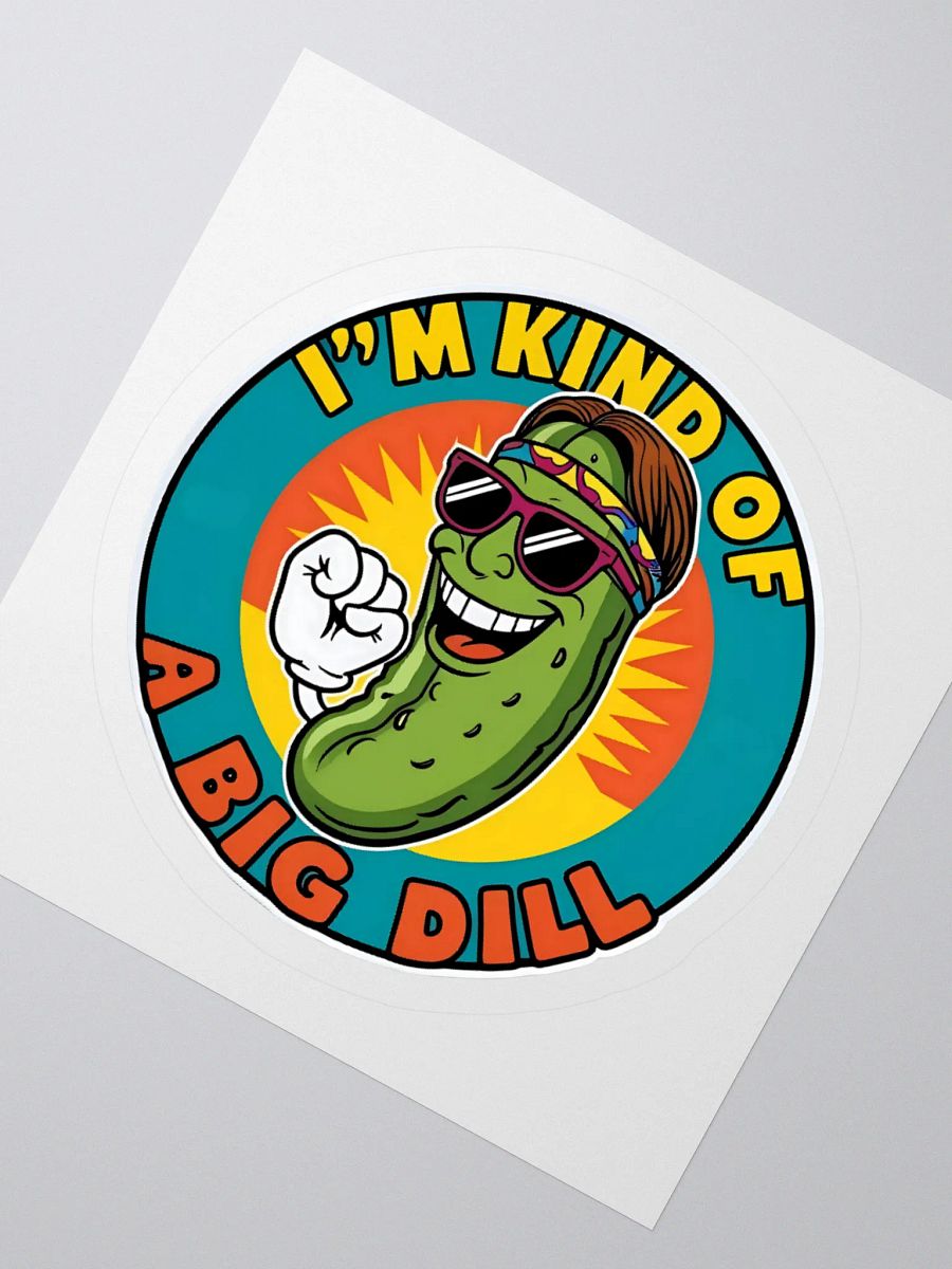 Big Dill Pickle Sticker product image (4)