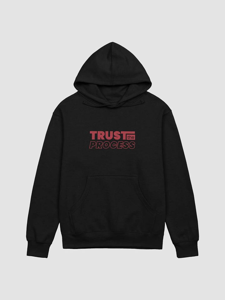 Bold Red 'TRUST the PROCESS' Hoodie product image (1)