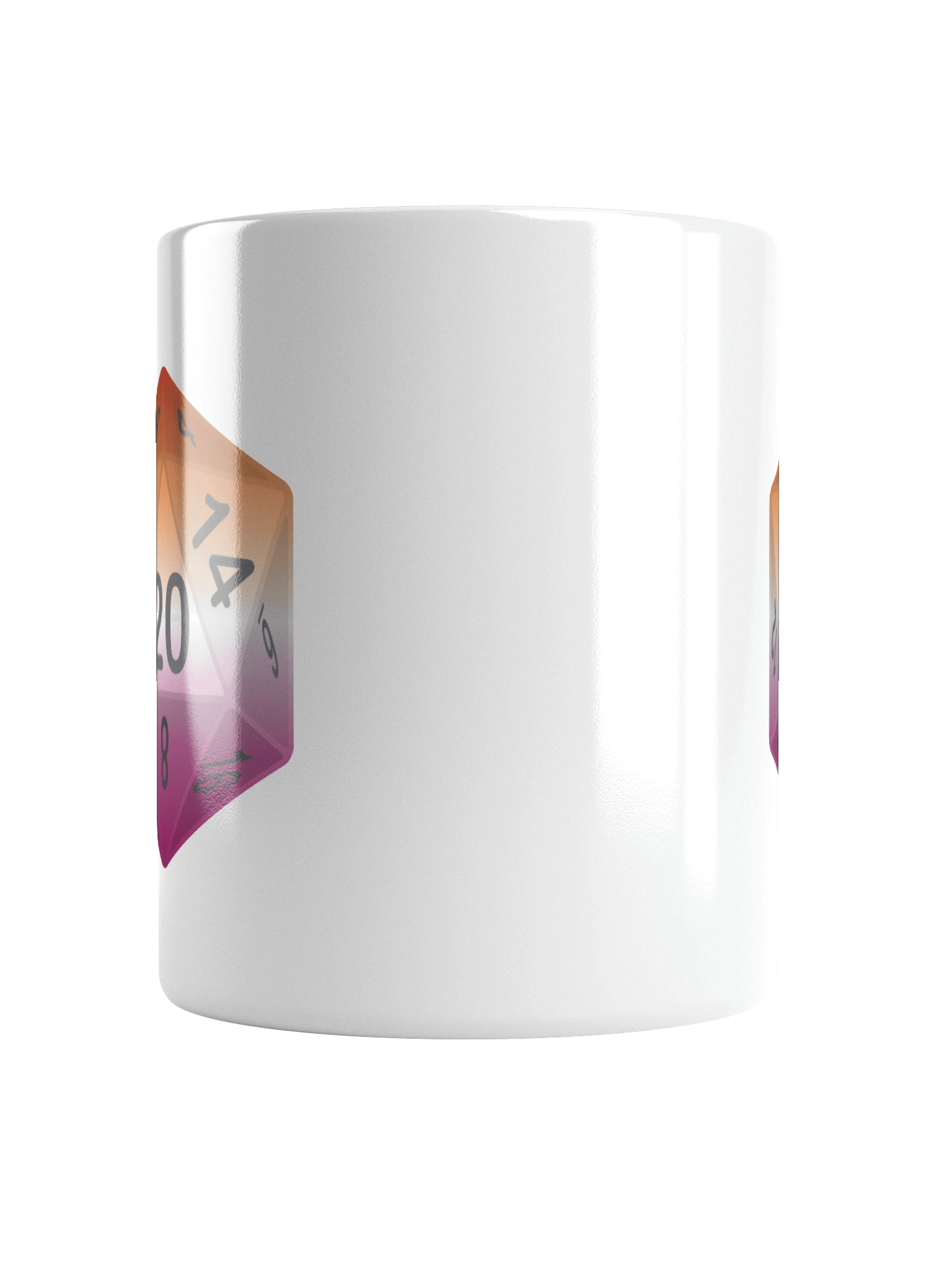 Lesbian Pride D20 Mug product image (14)
