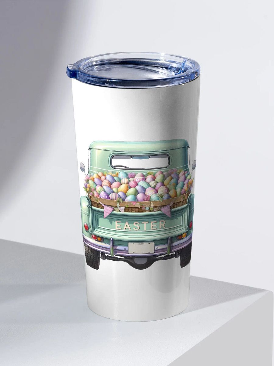 Mint Pastel Easter Truck - Adult Tumbler product image (2)