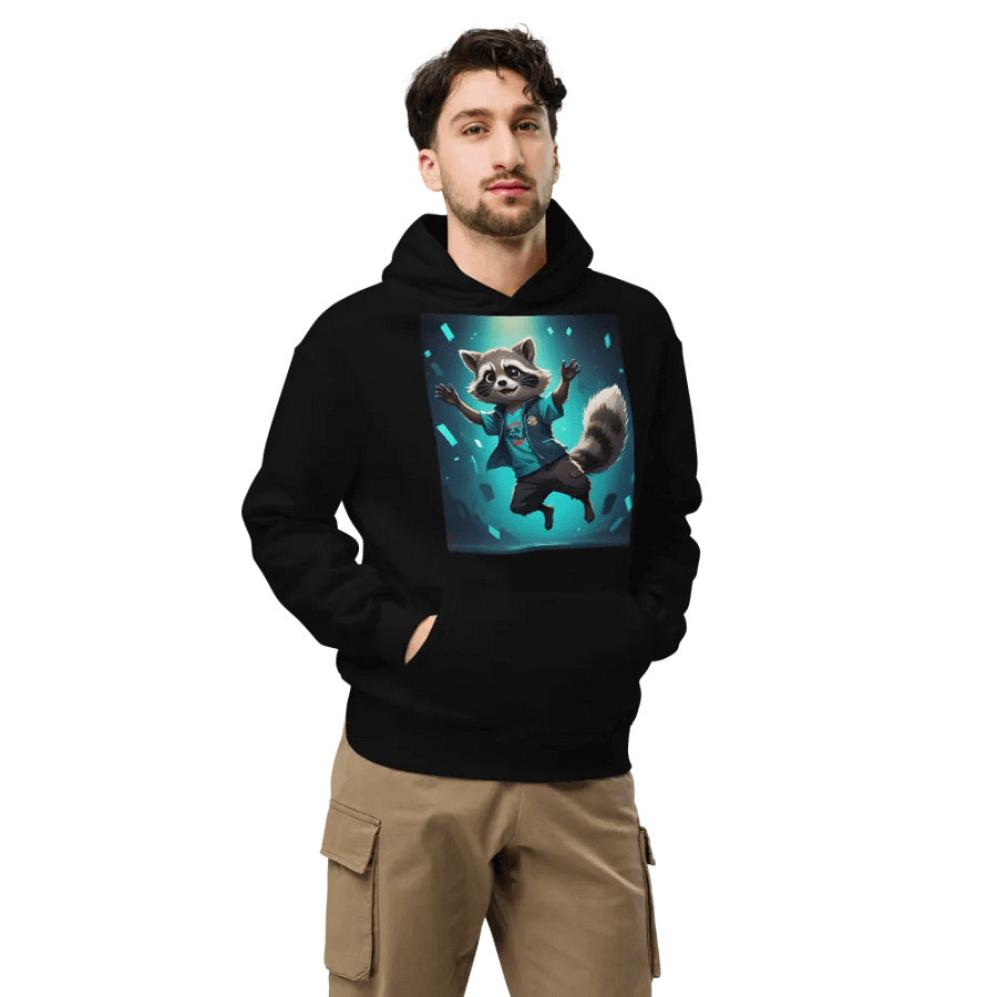 Happy Racoon Hoodie product image (7)