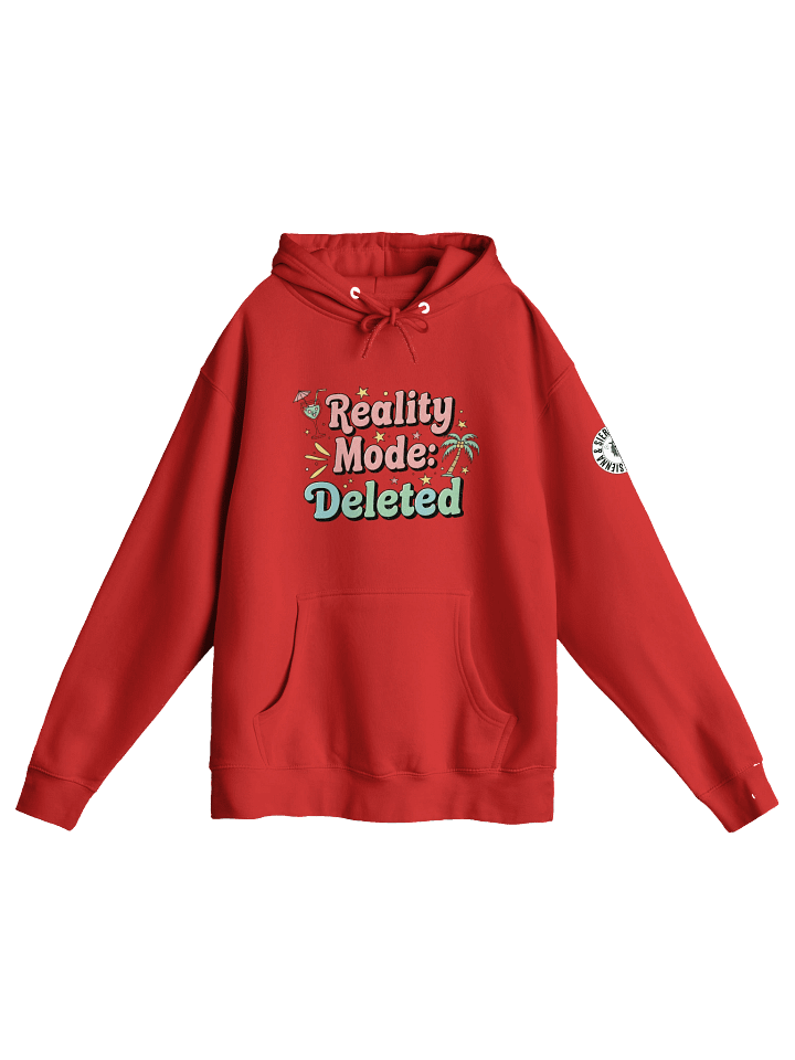 Vacation Mode Hoodie – Tropical Reality Deleted Style product image (3)