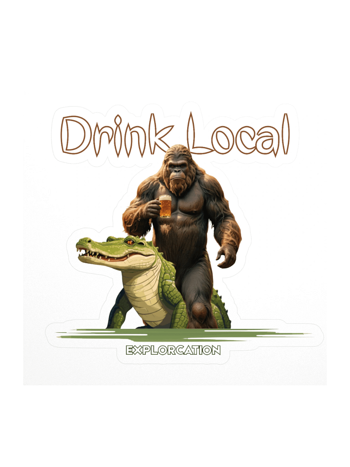Drink Local (Beer) Sticker product image (1)