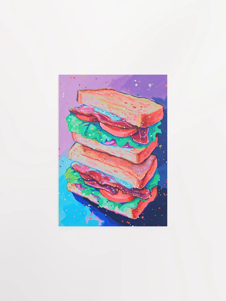 Savory Stack Poster product image (1)