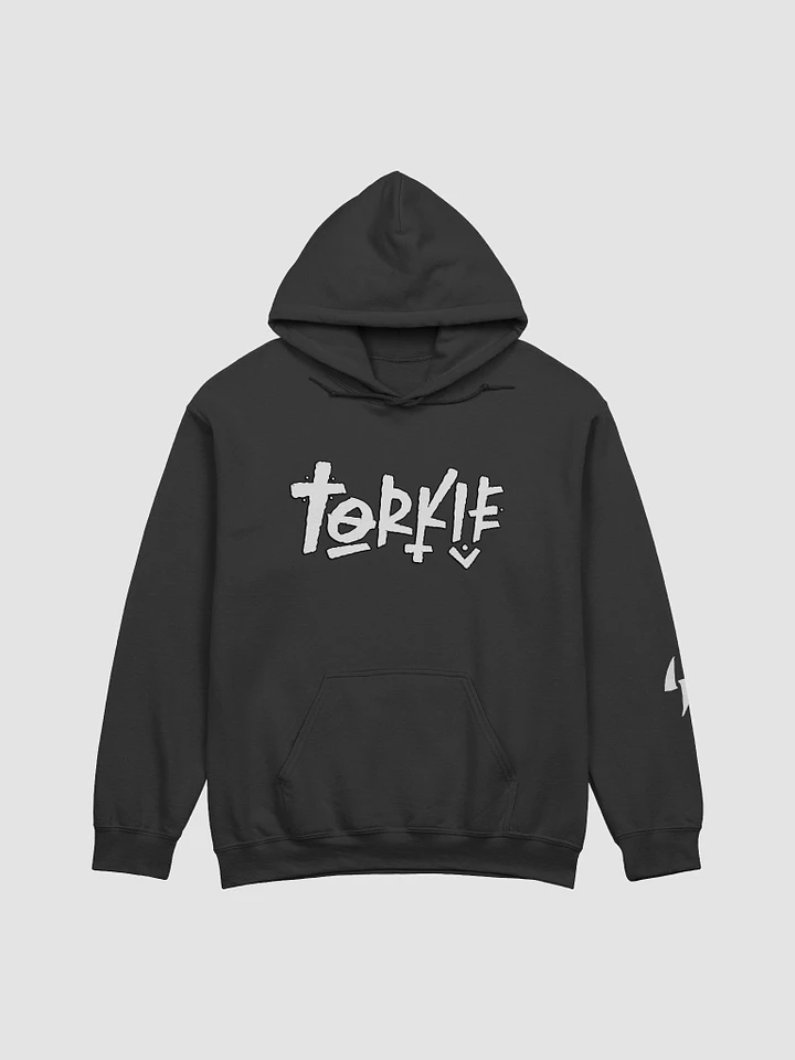 Torkie Cultist Hoodie (White Print) product image (1)