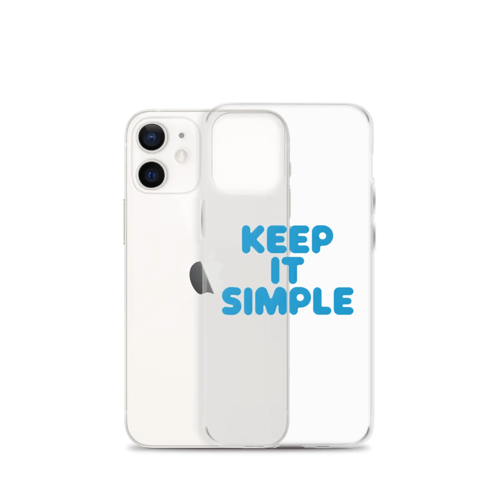 Keep It Simple IPhone Case product image (21)
