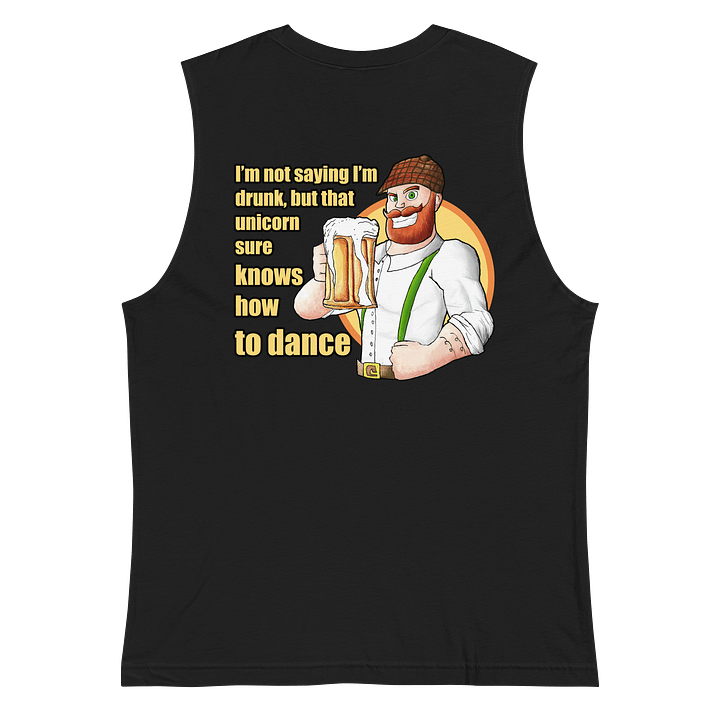 Beer Lad 5 muscle tank back product image (2)