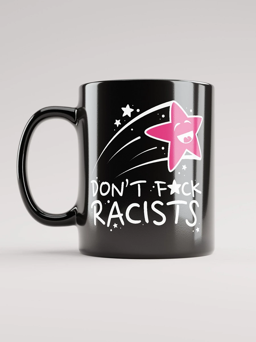 Don't F*CK Racists Mug - Pink product image (2)