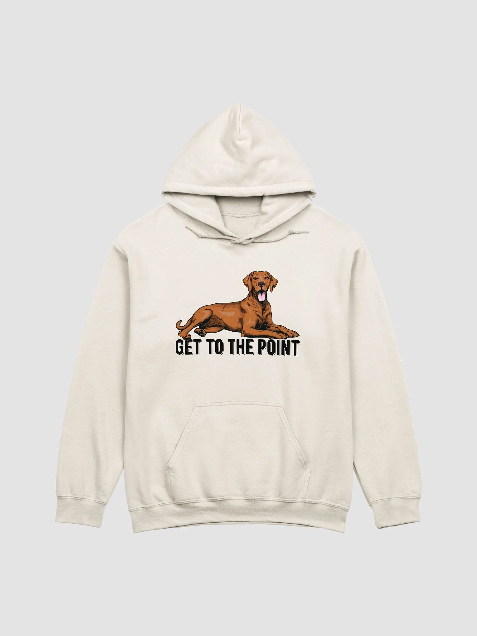 Get to the Point Hooded Sweatshirt of a Vizsla | Funny Hoodie for Sporting Dog Paw-rents product image (21)