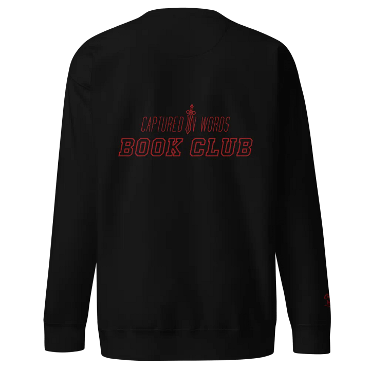 Cotton Premium Sweatshirt - Embroidered CiW logo RED product image (2)