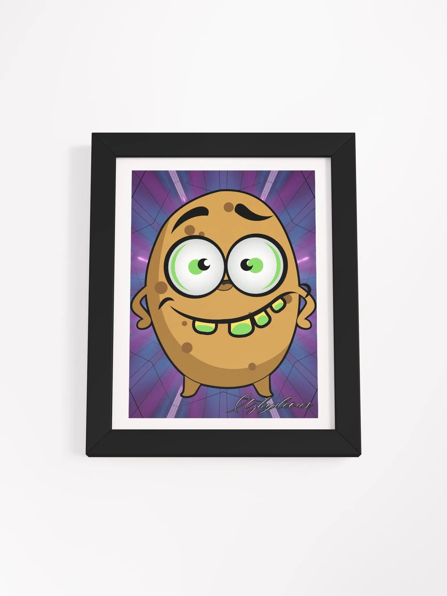 Cheerful Spud Adventure Poster product image (1)