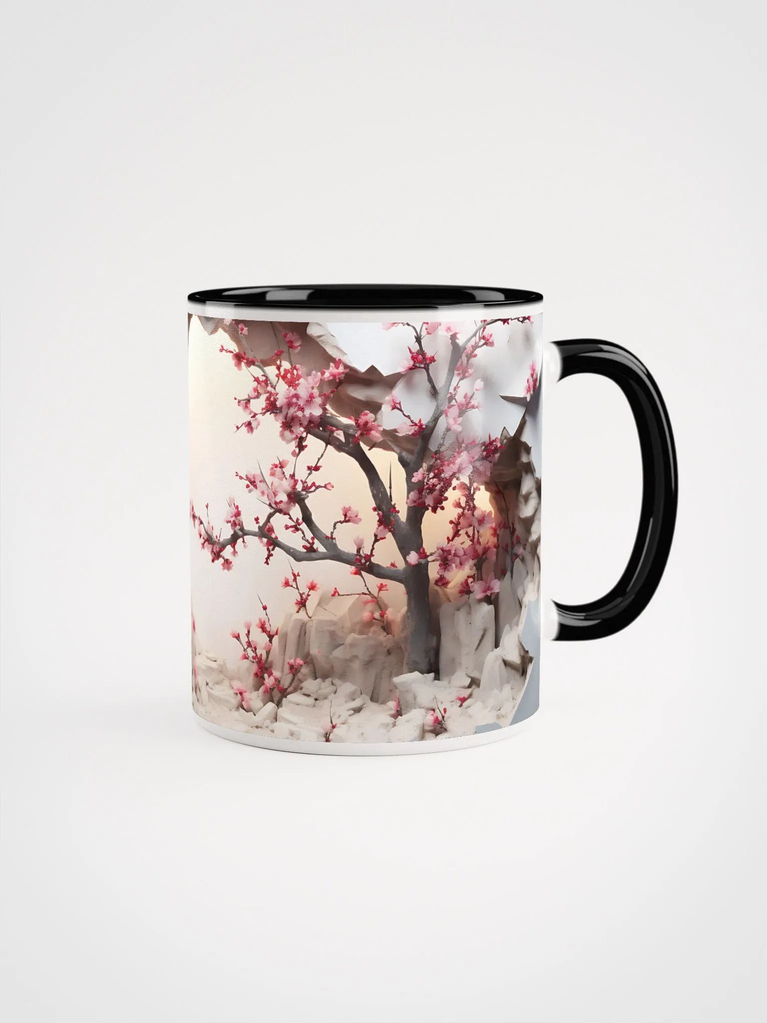 3D Tranquil Japanese Garden Ceramic Mug product image (1)