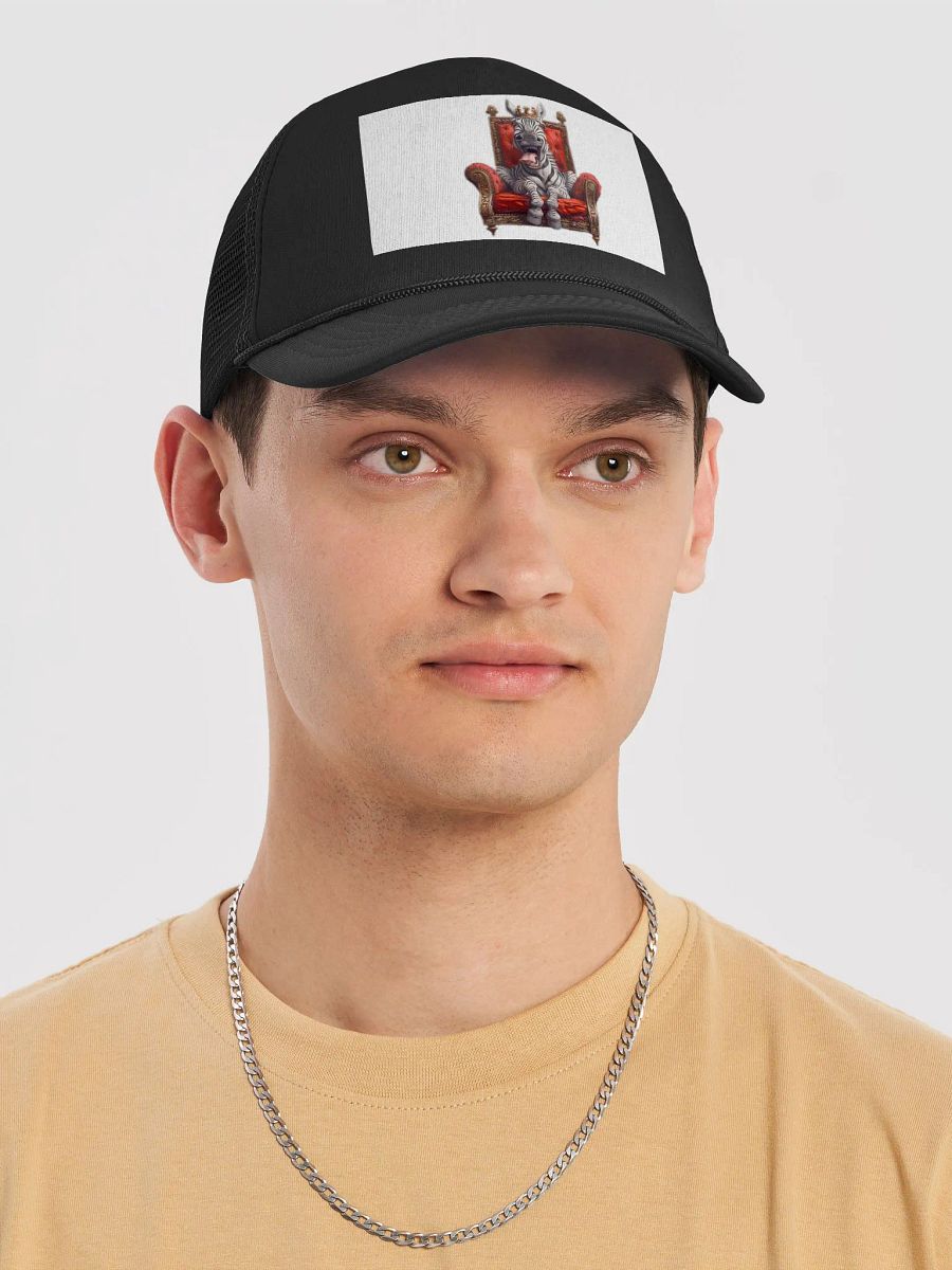 Demented Zebra - Foam Trucker Hat product image (5)