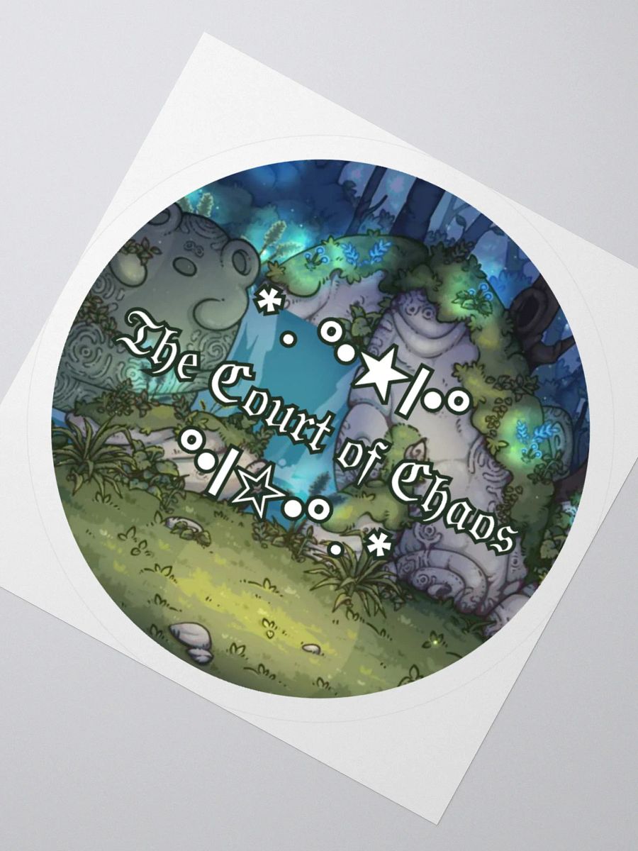 The Court of Chaos Sticker product image (5)