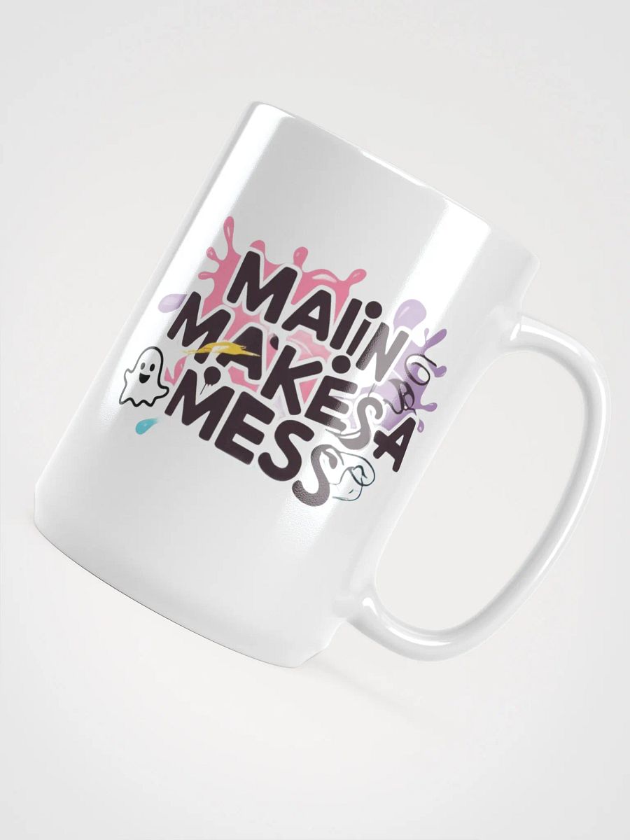 Malinmakesamess - Mug (ghost logo) product image (4)