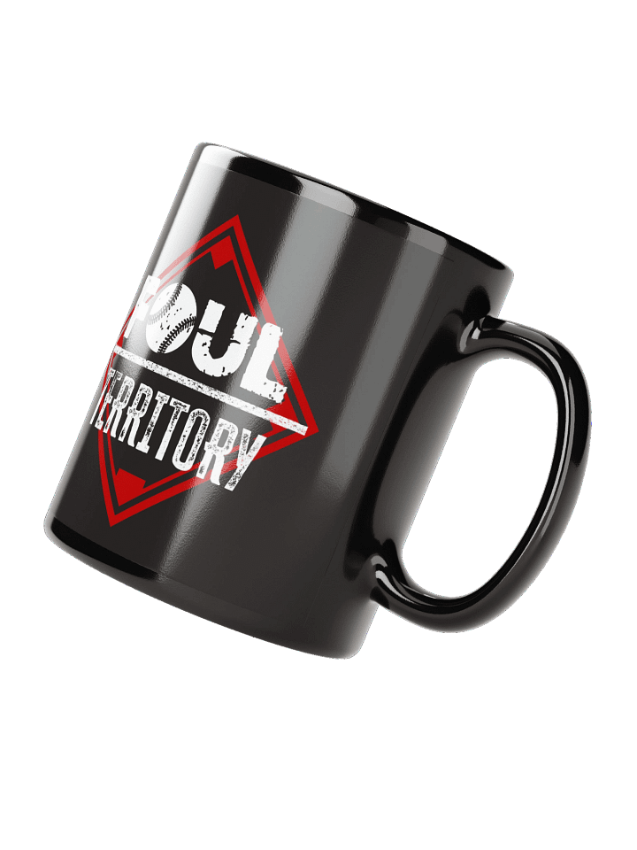 Foul Territory Glossy Black Mug product image (3)