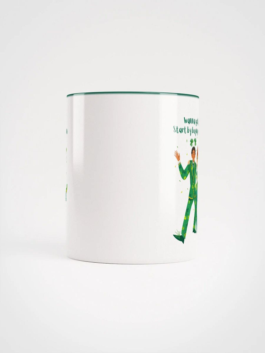 Wanna Get Lucky with St Patricks Day Ceramic Mug product image (10)