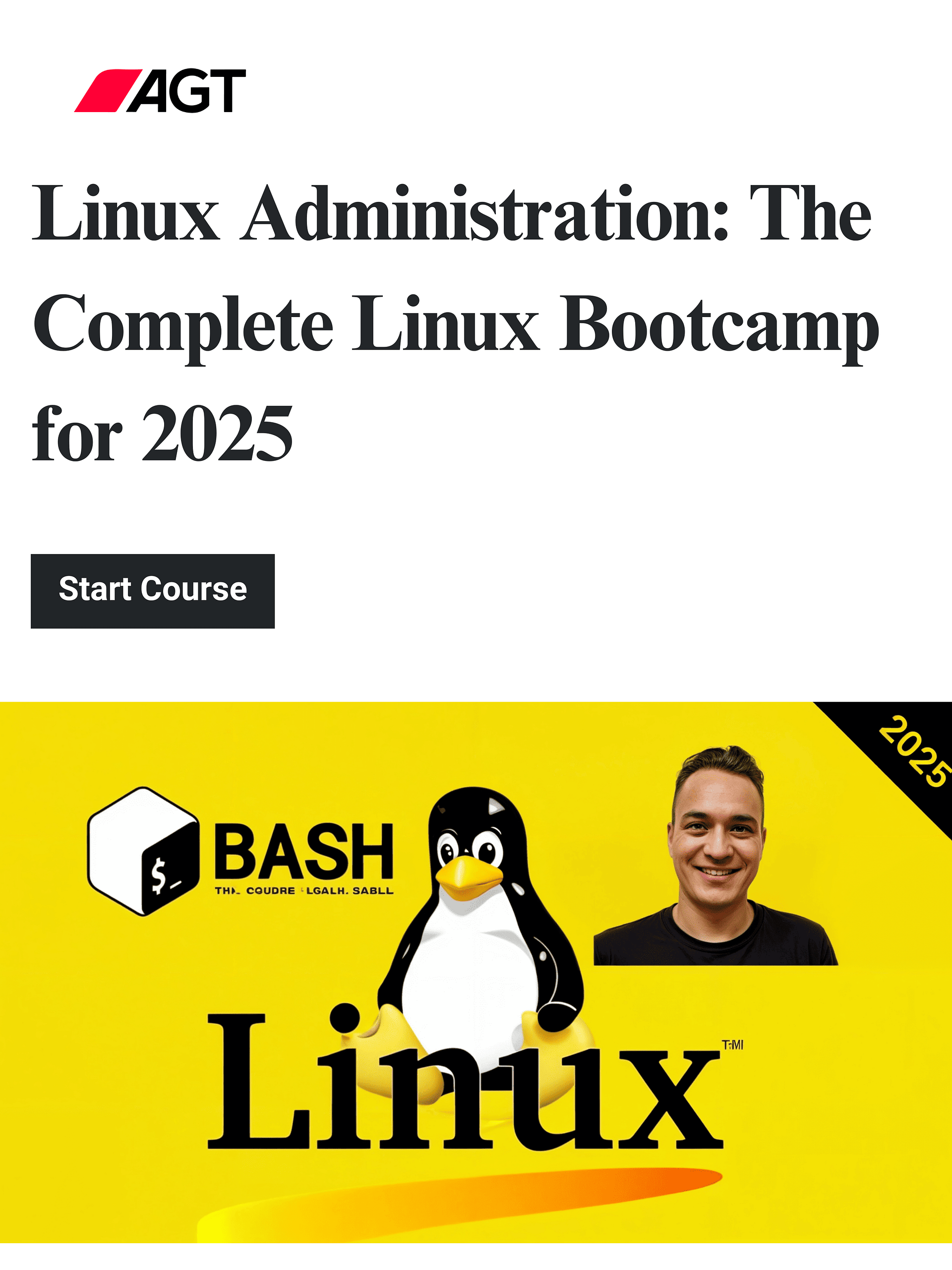 Linux Administration: The Complete Linux Bootcamp for 2025 product image (1)