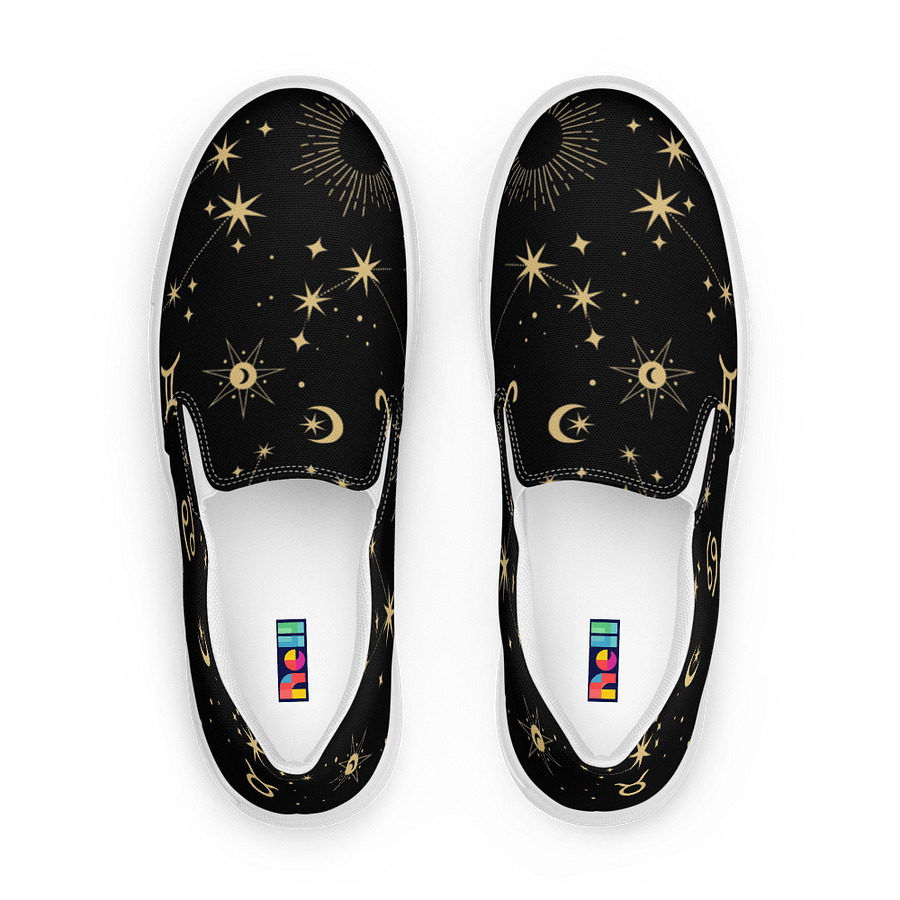 Celestial Zodiac Slip-On Shoes product image (1)