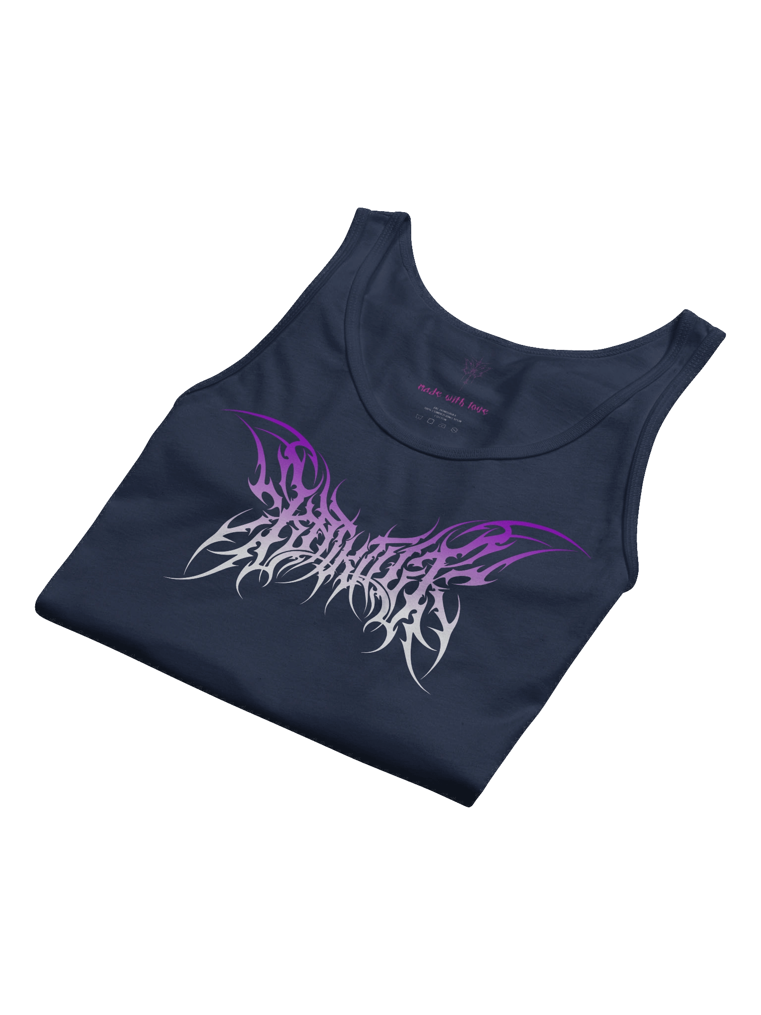 Kat Kult Tank (Purple & White Logo) product image (8)