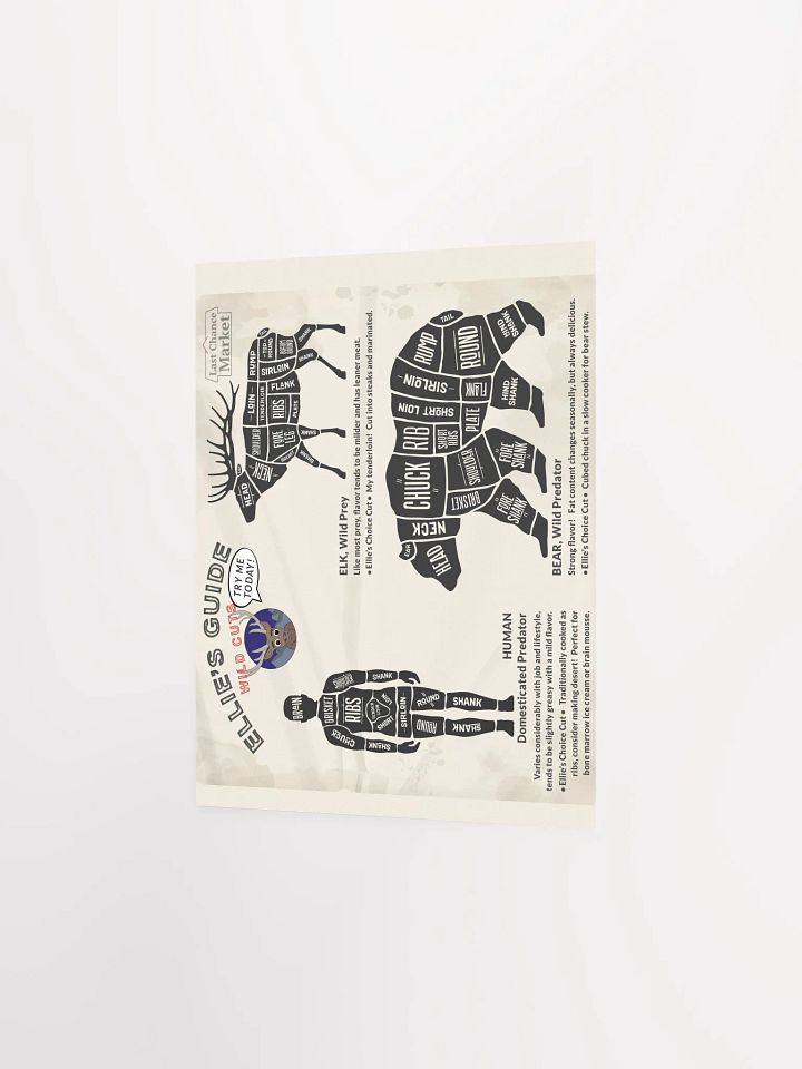 Ellie's Wild Cuts Poster product image (9)