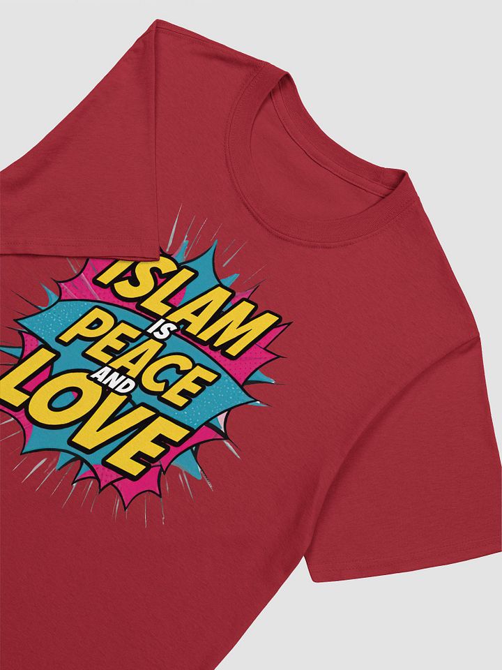 Islam is Peace and Love - Inspirational and Faithful Graphic Tee product image (2)