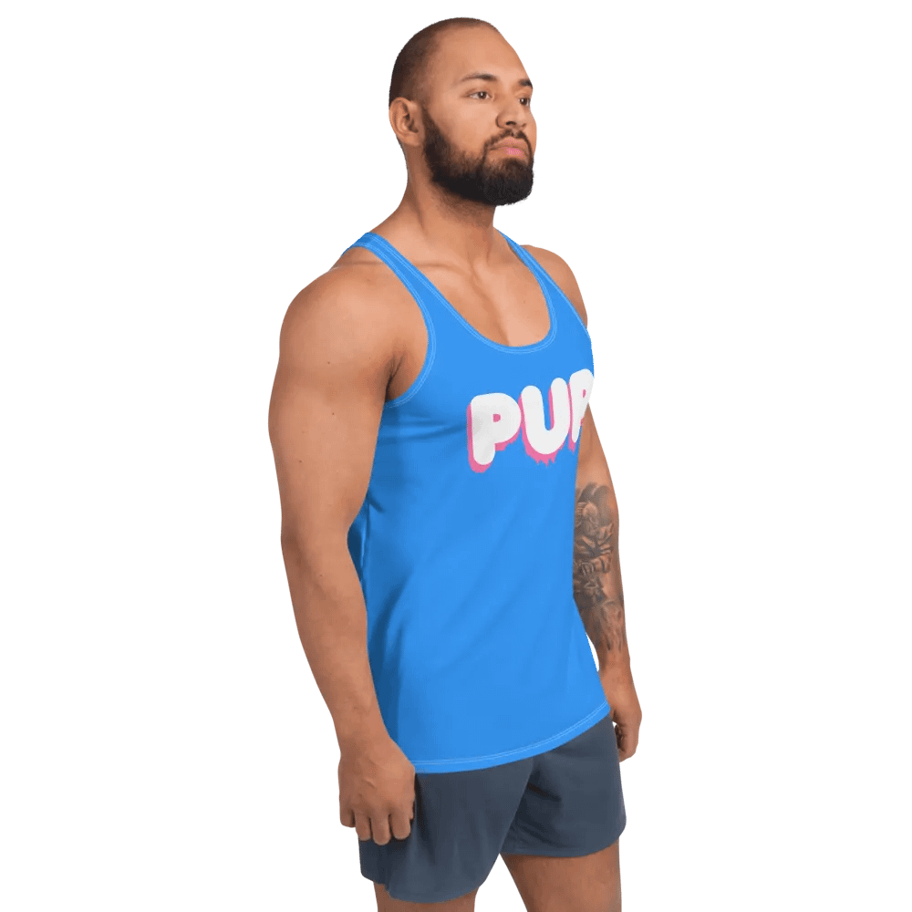 Identity Tank - PUP - Blue / Pink / White product image (5)