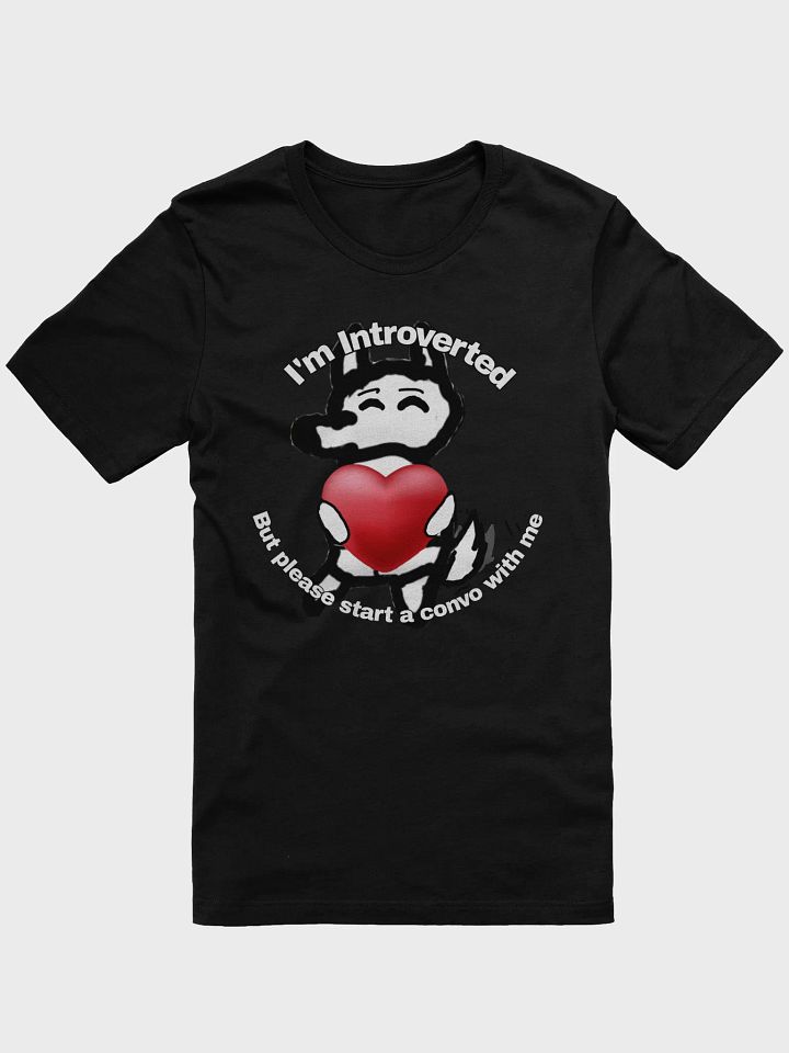 Im introverted but please talk with me Supersoft T-Shirt product image (5)