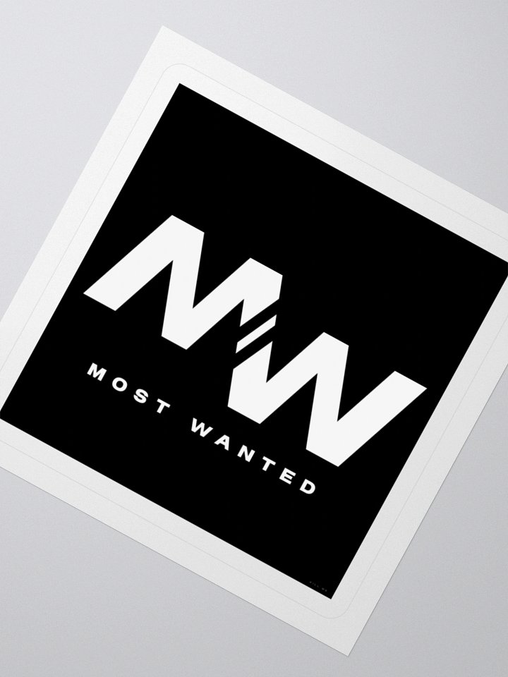 Most Wanted "MW" Sticker pack product image (5)