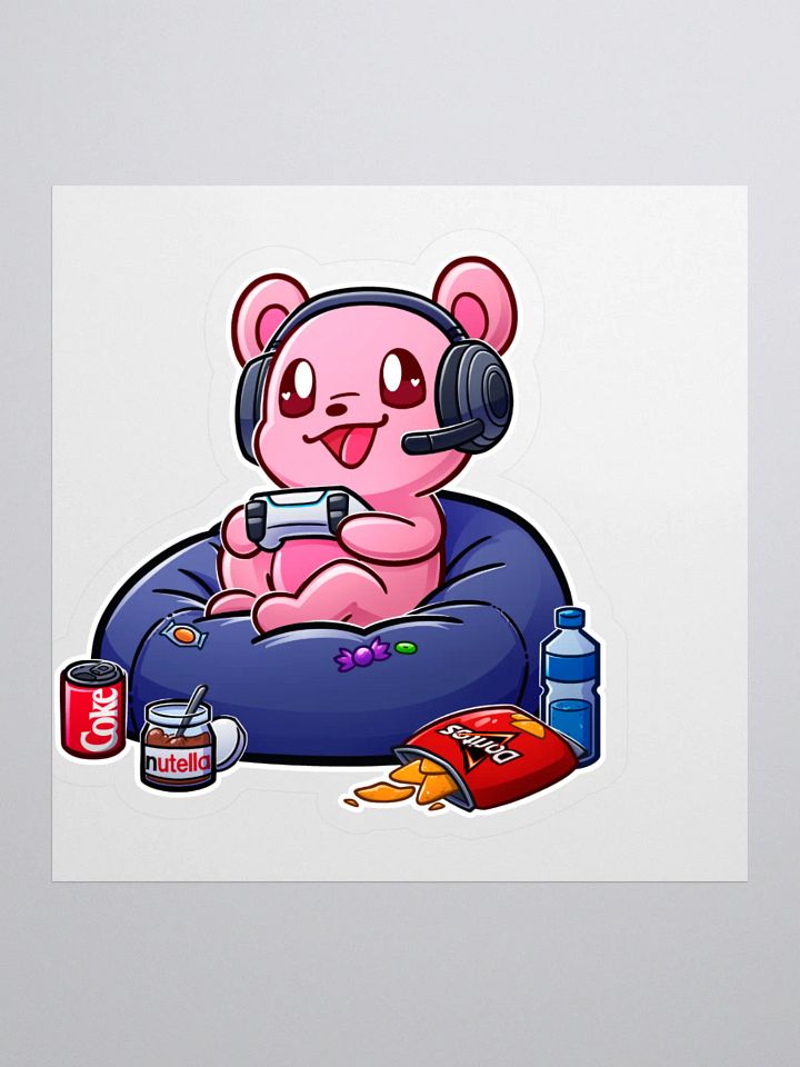 Gaming Bear Sticker product image (1)