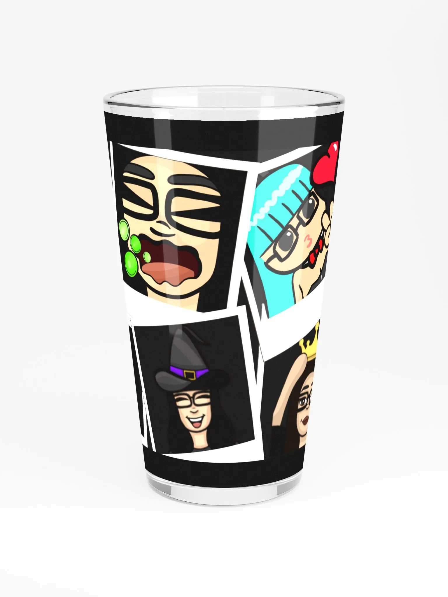 Faces Of Hayley Pint Glass product image (3)