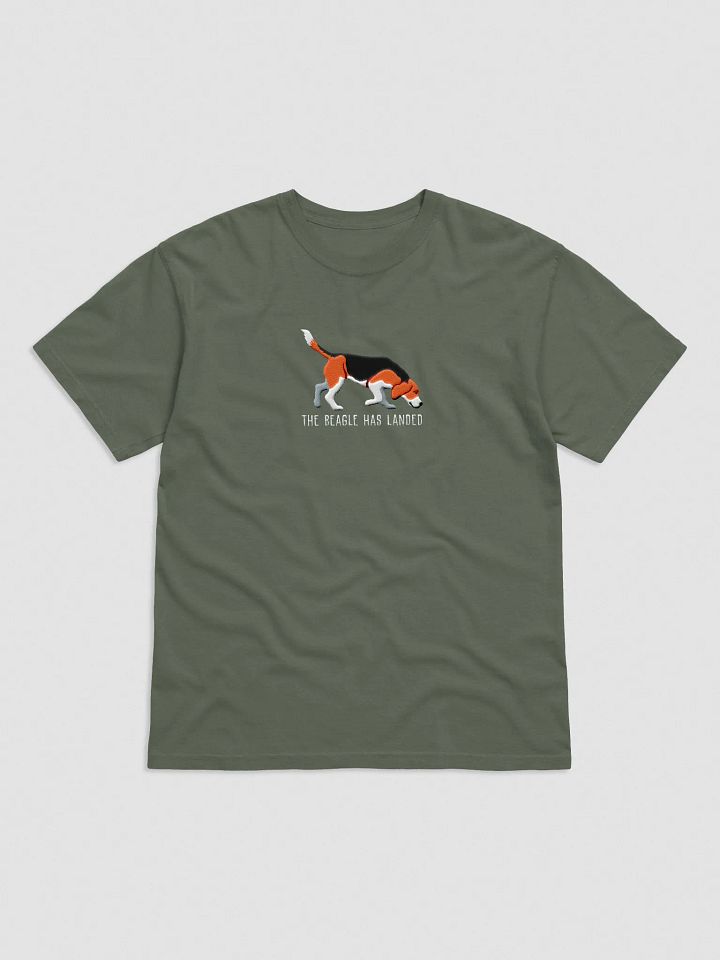 The Beagle Has Landed T-Shirt(Embroidered) of a Beagle product image (9)