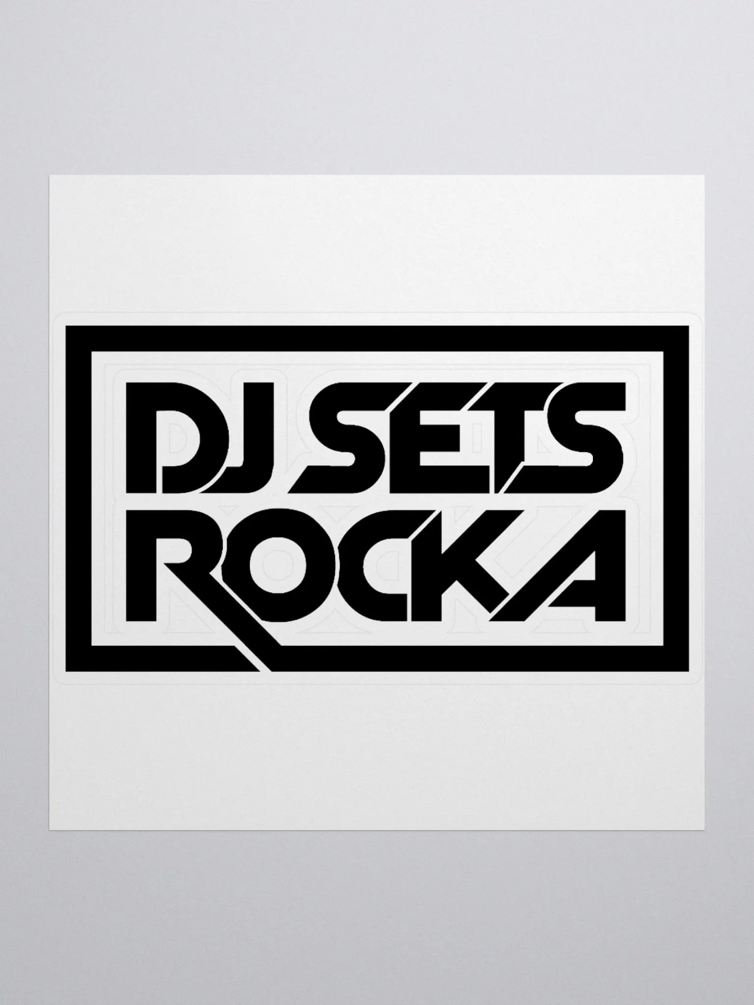 DJSETSROCKA STICKERS product image (1)