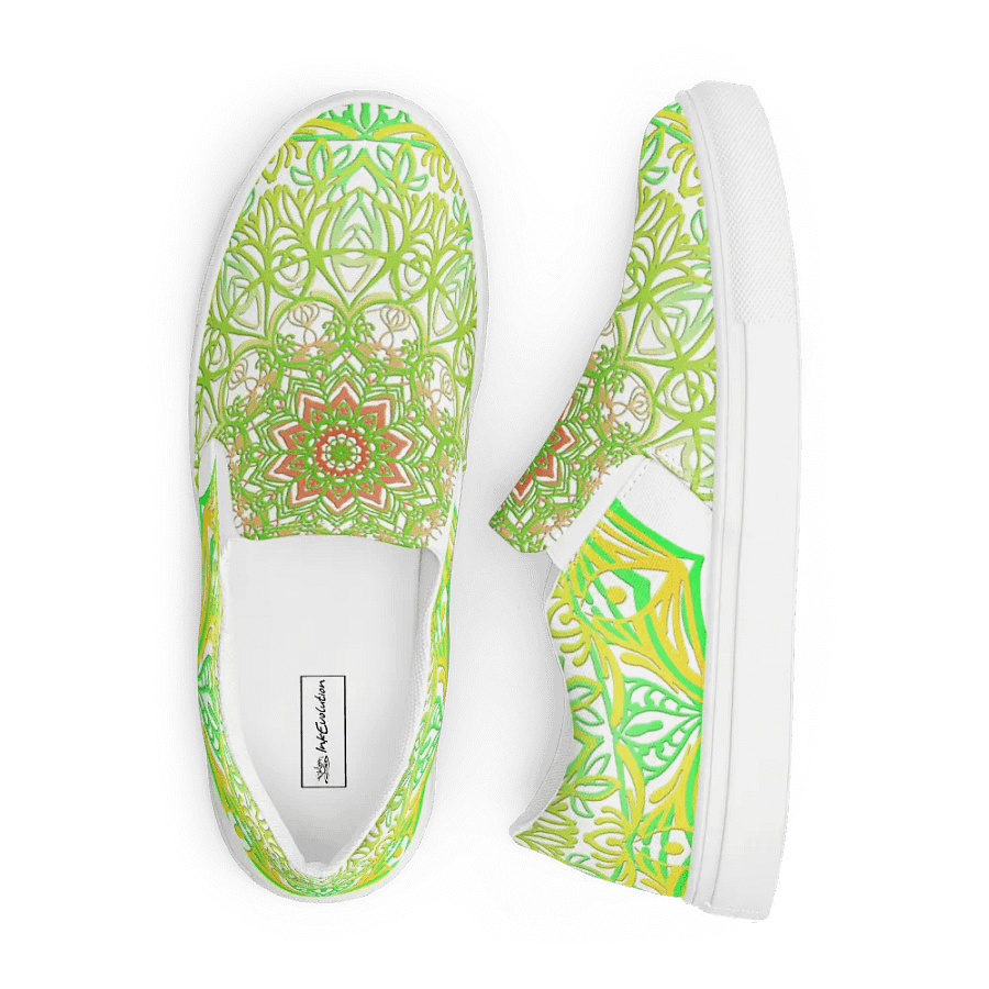 Mystical Mandala Slip-Ons product image (3)