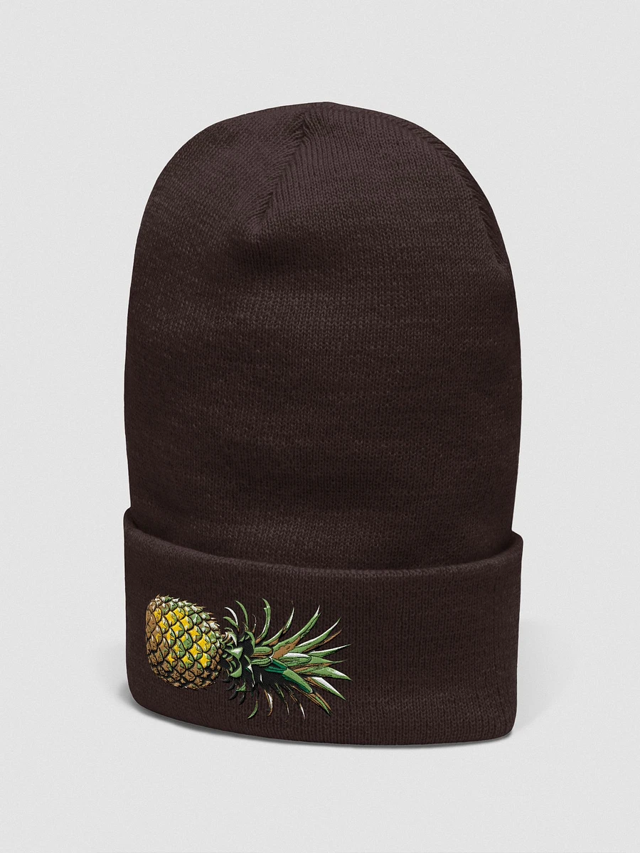 Maybe a Swinger Pineapple embroidered cuffed beanie product image (10)