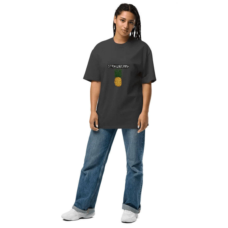 Oversized Strawberry ? Tee Unisex product image (8)
