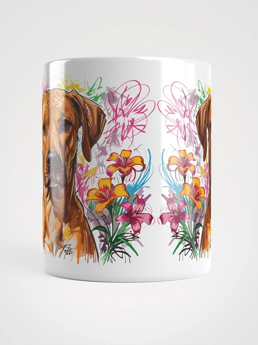 Scribbles Rhodesian Ridgeback 4 , Mug product image (10)