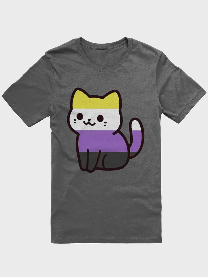 Nonbinary Pride Kitty Woman's Shirt product image (4)