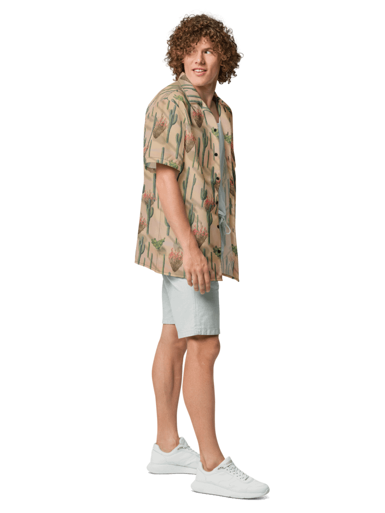 Saguaro Cactus Oversized Button-Down Shirt product image (7)