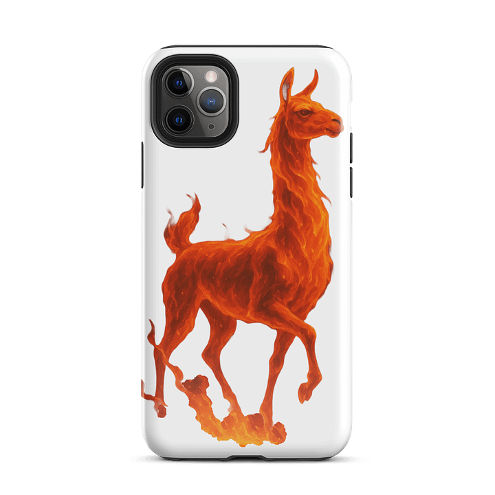 Fire Llama Tough Case for iPhone® product image (51)